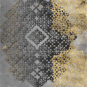 GOLDEN FILIGREE I by Chariklia Zarris , Item#CG007277P, Matte Paper, Art, Giclée on Paper, Square, Small