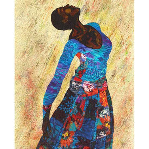 WOMAN STRONG IV by Alonzo Saunders , Item#CG007648C, Matte Canvas, Art, Giclée on Canvas, Vertical, Medium