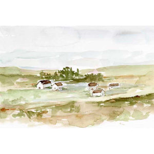 FARM VALLEY II by Ethan Harper , Item#CG007695C, Matte Canvas, Art, Giclée on Canvas, Horizontal, Small
