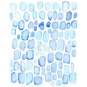 ICE CUBES I by Grace Popp , Item#CG008245C, Matte Canvas, Art, Giclée on Canvas, Vertical, Small