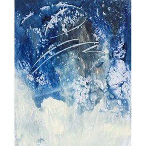 SKY FALL III by Joyce Combs , Item#CG008382C, Matte Canvas, Art, Giclée on Canvas, Vertical, Medium