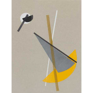HOMAGE TO BAUHAUS VI by Rob Delamater , Item#CG008416C, Matte Canvas, Art, Giclée on Canvas, Vertical, Small