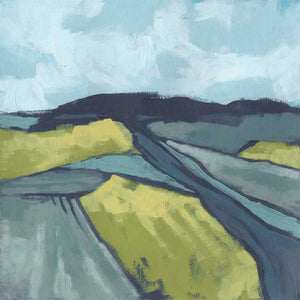 MARSHLIGHT FIELDS I by June Erica Vess , Item#CG008444C, Matte Canvas, Art, Giclée on Canvas, Square, Small