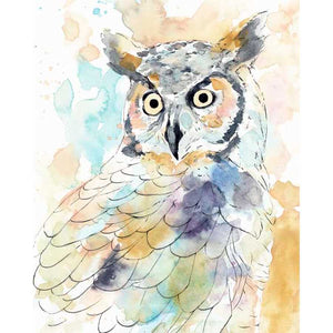 OWL MAJESTIC II by Annie Warren, Item#CG012339P, Matte Paper, Art, Giclée on Paper, Vertical, Small