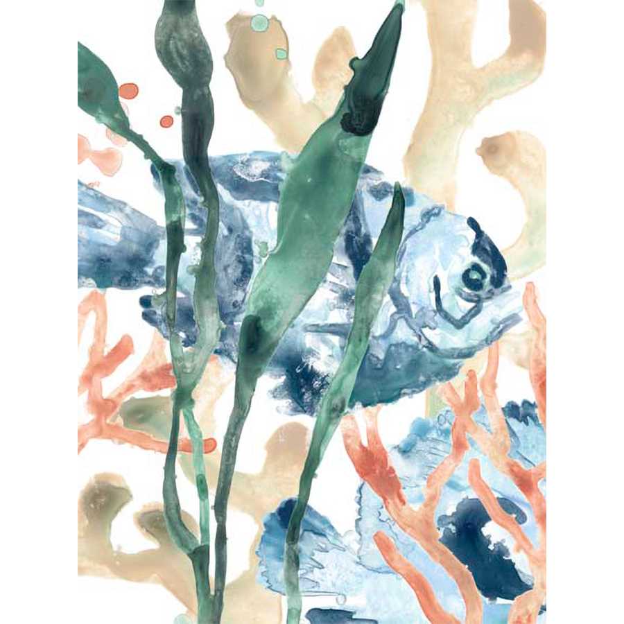 IN THE KELP I by June Erica Vess, Item#CG012502P, Matte Paper, Art, Giclée on Paper, Vertical, Small