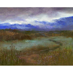 CRYSTAL SPRINGS PATH AT DUSK by Sheila Finch, Item#CG012511P, Matte Paper, Art, Giclée on Paper, Horizontal, Medium
