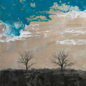 TWO TREES II by Alicia Ludwig, Item#CG012516P, Matte Paper, Art, Giclée on Paper, Square, Small
