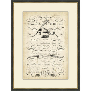 FG4005P01 Giclée on Matte Paper, under Glass, framed in Frame#1560-55 (Traditional Antique Ivory & Gold)
Top Mat: Ivory
Bottom Mat: Black Finished Size: W 23.00 in x H 33.00 in