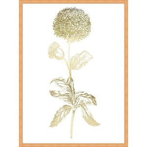 FG4125P02 Giclée on Matte Paper, under Glass, framed in Frame#6377 (Contemporary Antique Gold)
Embellished with Gold Foil Finished Size: W 17.50 in x H 41.50 in