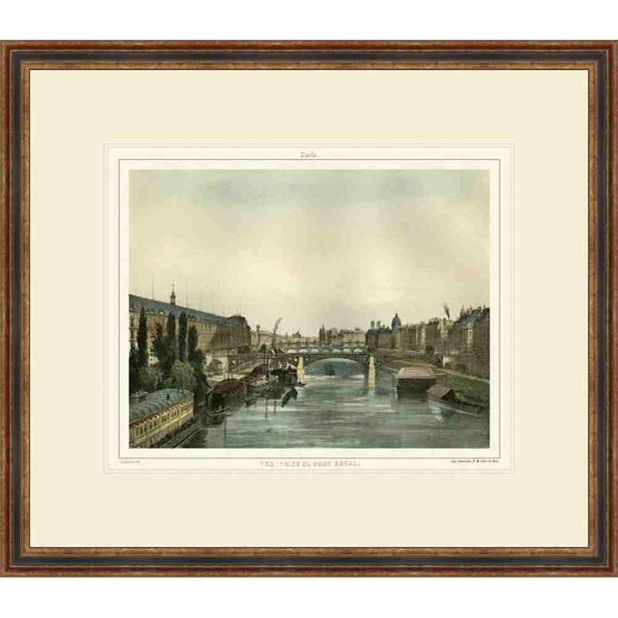 FG4127P01 Giclée on Matte Paper, under Glass, framed in Frame#1320-35 (Slope Antique Gold with Black Panel)
Top Mat: Ivory
Bottom Mat: Ivory Finished Size: W 31.00 in x H 27.00 in