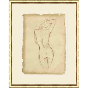 FG4146P01 Giclée on Matte Paper, under Glass, framed in Frame#305-955 (Contemporary Gold)
Top Mat: Ivory
Bottom Mat: Ivory Finished Size: W 23.25 in x H 29.25 in