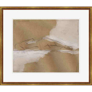 FG4147P02 Giclée on Matte Paper, under Glass, framed in Frame#305-180 (Contemporary Gold)
Top Mat: Off-White
Bottom Mat: Off-White Finished Size: W 28.00 in x H 24.00 in