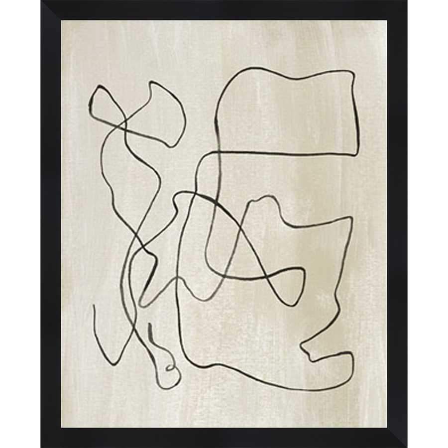 FG4230P01 Giclée on Matte Paper, under Glass, framed in Frame#7439 (Contemporary Black) Finished Size: W 18.00 in x H 22.00 in