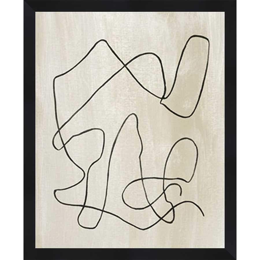 FG4230P02 Giclée on Matte Paper, under Glass, framed in Frame#7439 (Contemporary Black) Finished Size: W 18.00 in x H 22.00 in