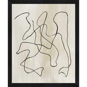 FG4230P03 Giclée on Matte Paper, under Glass, framed in Frame#7439 (Contemporary Black) Finished Size: W 18.00 in x H 22.00 in