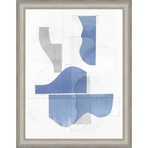FG4236P02 Giclée on Matte Paper, under Glass, framed in Frame#7397 (Antique Silver) Finished Size: W 21.50 in x H 27.50 in
